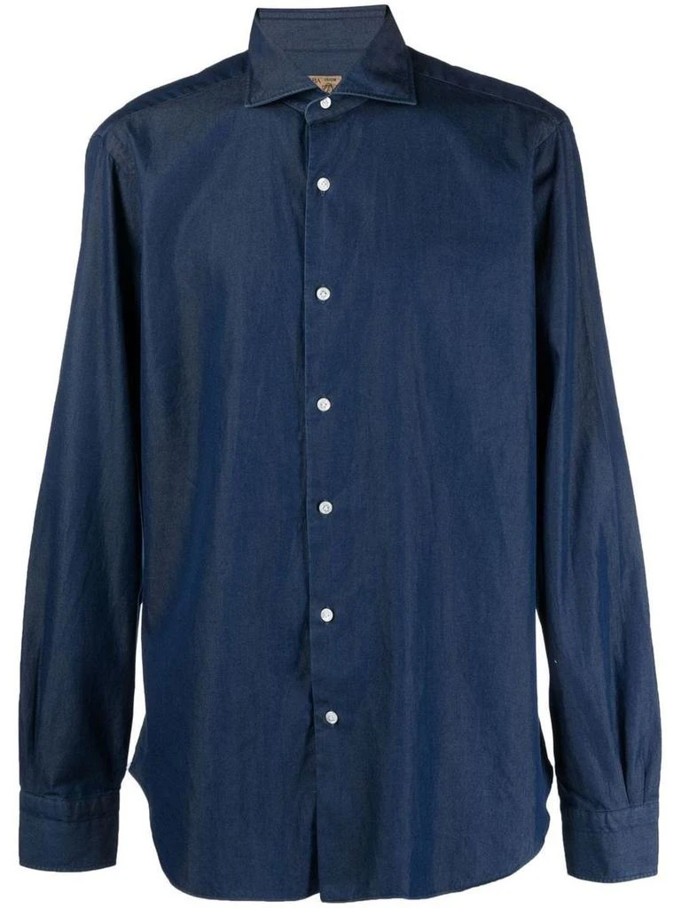 商品BARBA|BARBA DENIM SHIRT CLOTHING,价格¥2346,第1张图片