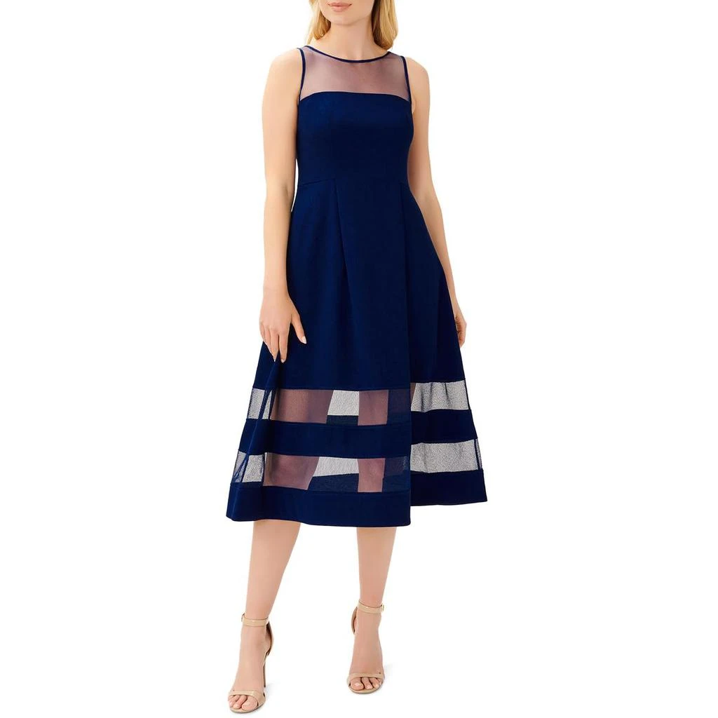 商品[国内直发] Adrianna Papell|Adrianna Papell Womens Illusion Calf Midi Dress,价格¥239,第1张图片