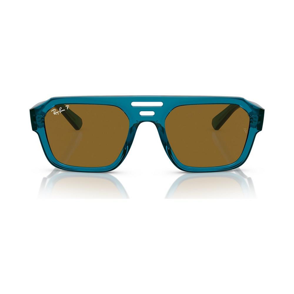 商品Ray-Ban|Unisex Polarized Sunglasses, Corrigan Bio-Based,价格¥1316,第5张图片详细描述