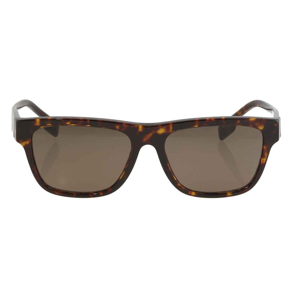 Burberry Brown Rectangular Mens Sunglasses BE4293 3002/3 56商品第2张图片规格展示