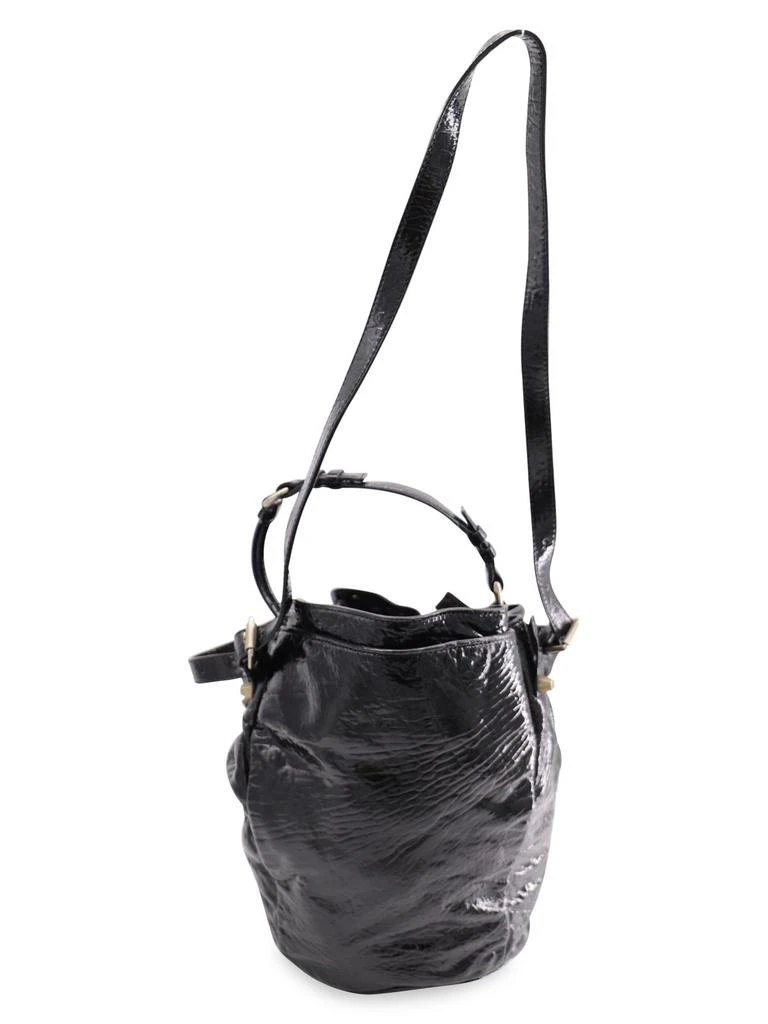 商品[二手商品] Alexander Wang|Alexander Wang Diego Bucket Bag In Black Patent Leather,价格¥1421,第2张图片详细描述