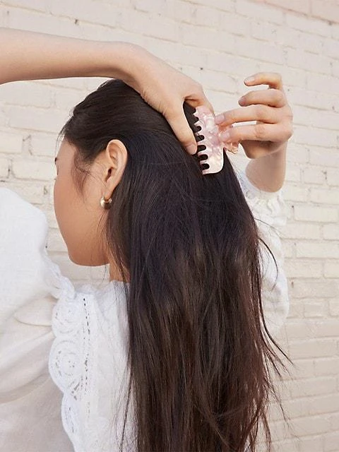 商品Loeffler Randall|Logo Hair Claws Set,价格¥170,第2张图片详细描述