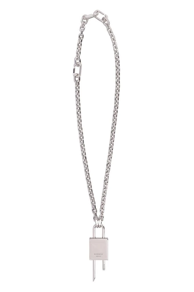 商品Givenchy|Givenchy Logo Detailed Chained Necklace,价格¥4241,第2张图片详细描述