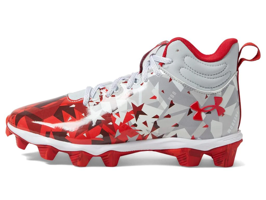 商品Under Armour|Football Spotlight 3.0 Rubber Molded USA (Toddler/Little Kid/Big Kid),价格¥375,第4张图片详细描述