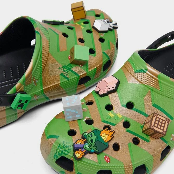 商品Crocs|Crocs x Minecraft Classic Clog Shoes,价格¥113,第3张图片详细描述