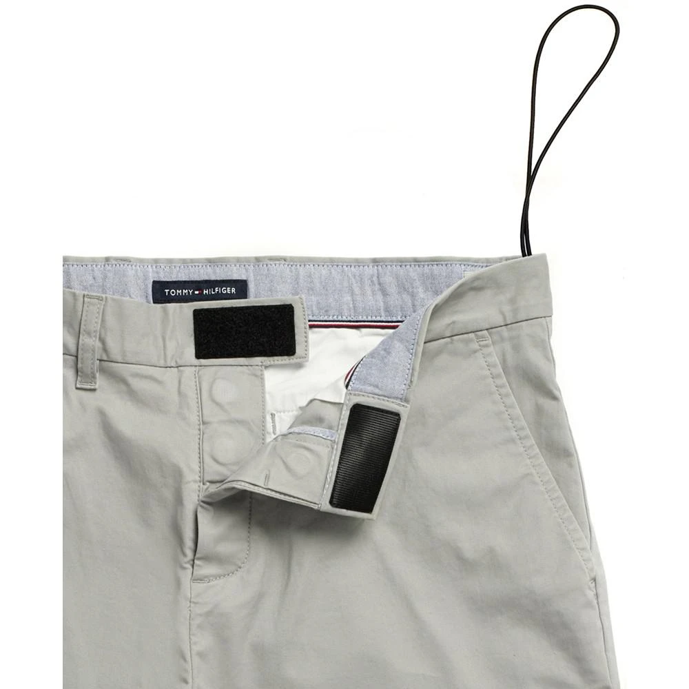 商品Tommy Hilfiger|Men's 10" Classic-Fit Stretch Chino Shorts with Magnetic Zipper,价格¥307,第3张图片详细描述