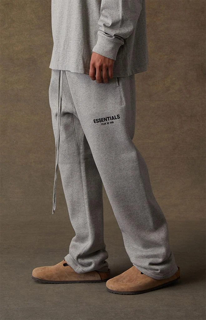 商品Essentials|Dark Oatmeal Relaxed Sweatpants,价格¥785,第3张图片详细描述