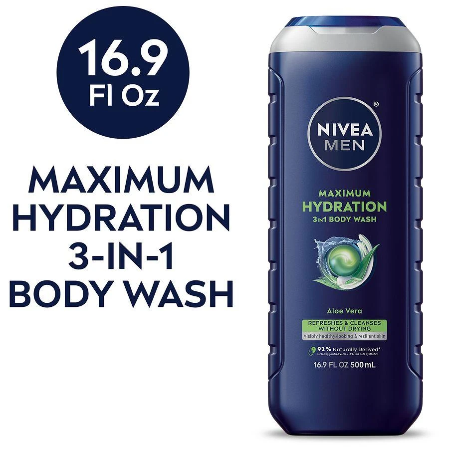 商品Nivea|Maximum Hydration Body Wash,价格¥37,第3张图片详细描述