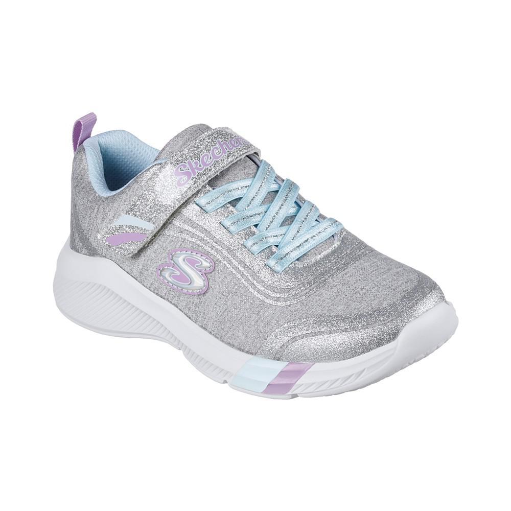 商品SKECHERS|Little Girls Dreamy Lites - Ready To Shine Stay-Put Light-Up Casual Sneakers from Finish Line,价格¥257,第1张图片