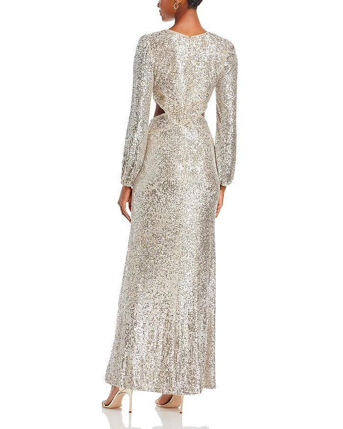 商品AQUA|Sequined Cutout Gown - 100% Exclusive,价格¥2523,第3张图片详细描述