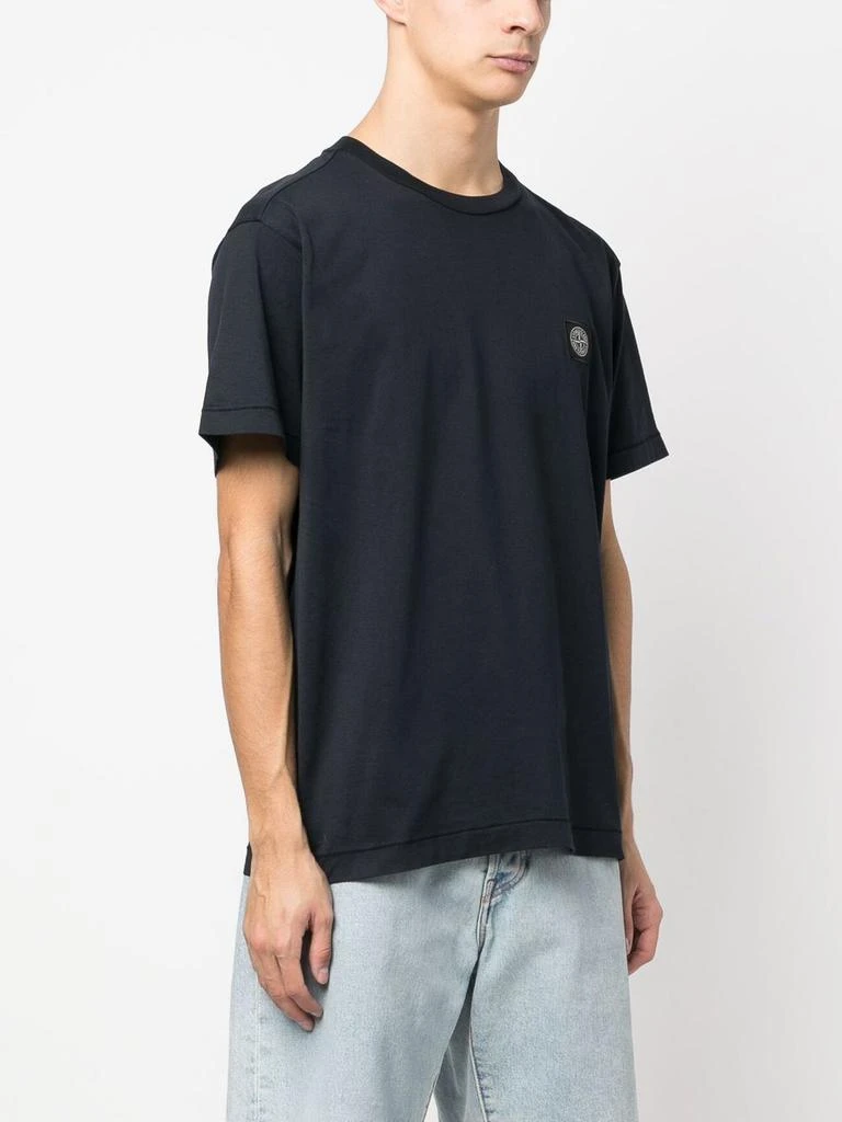 商品Stone Island|STONE ISLAND - Logo T-shirt,价格¥1559,第5张图片详细描述