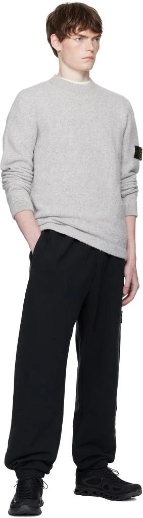 商品Stone Island|Gray 5100056 Fancy Yarn Sweater,价格¥4929,第5张图片详细描述