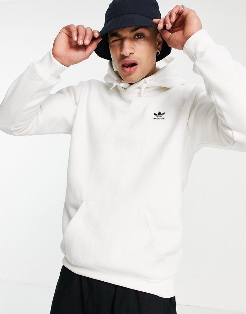 商品Adidas|adidas Originals essentials hoodie with small logo in white,价格¥405,第4张图片详细描述