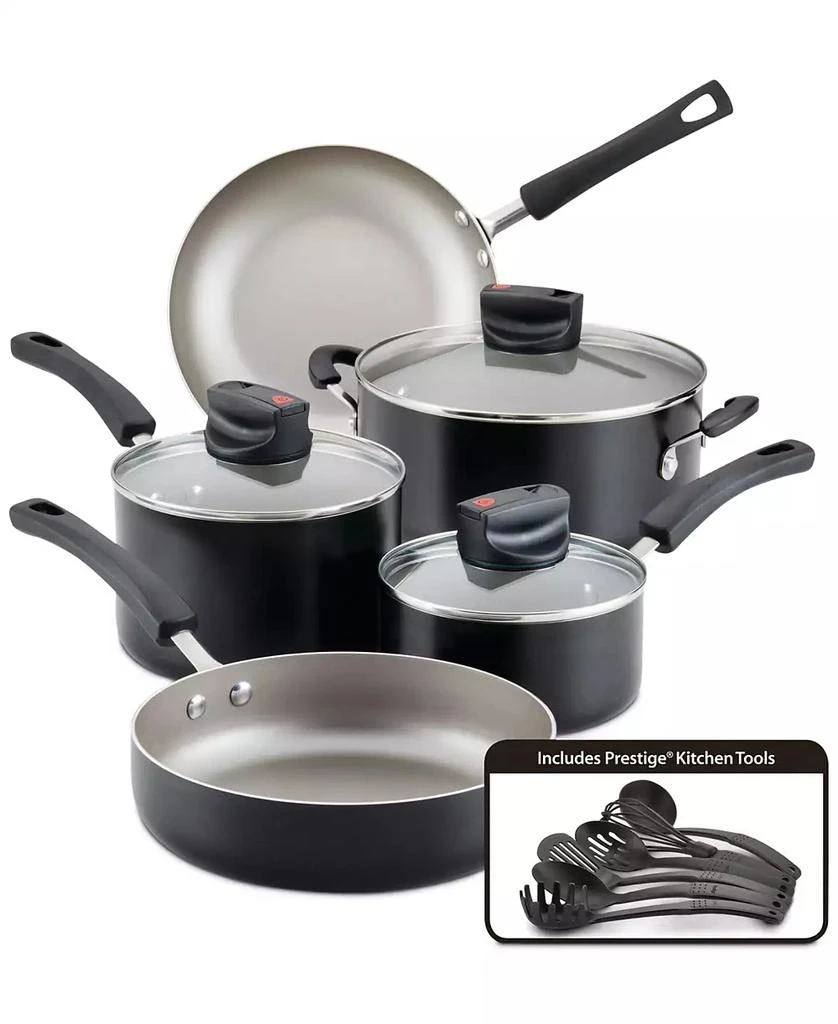 商品Farberware|Smart Control 14-Pc. Nonstick Cookware Set,价格¥1236,第1张图片