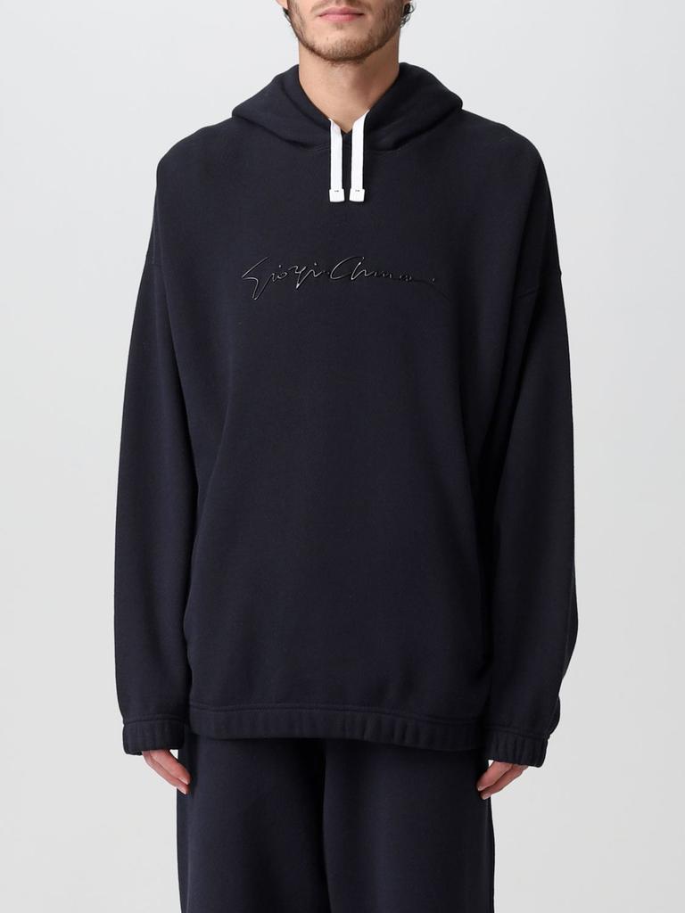 商品Giorgio Armani|Giorgio Armani oversize cotton hoodie,价格¥3668,第1张图片