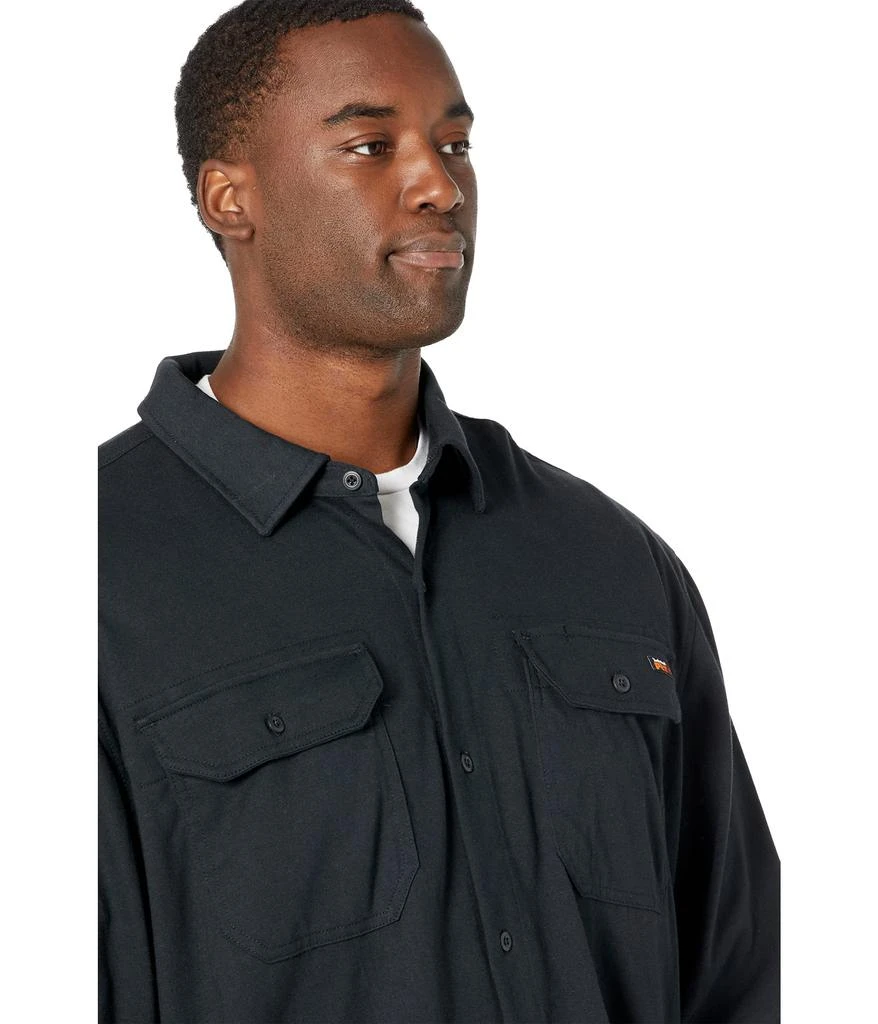 商品Timberland|Extended FR Cotton Core Button Front Shirt,价格¥819,第3张图片详细描述