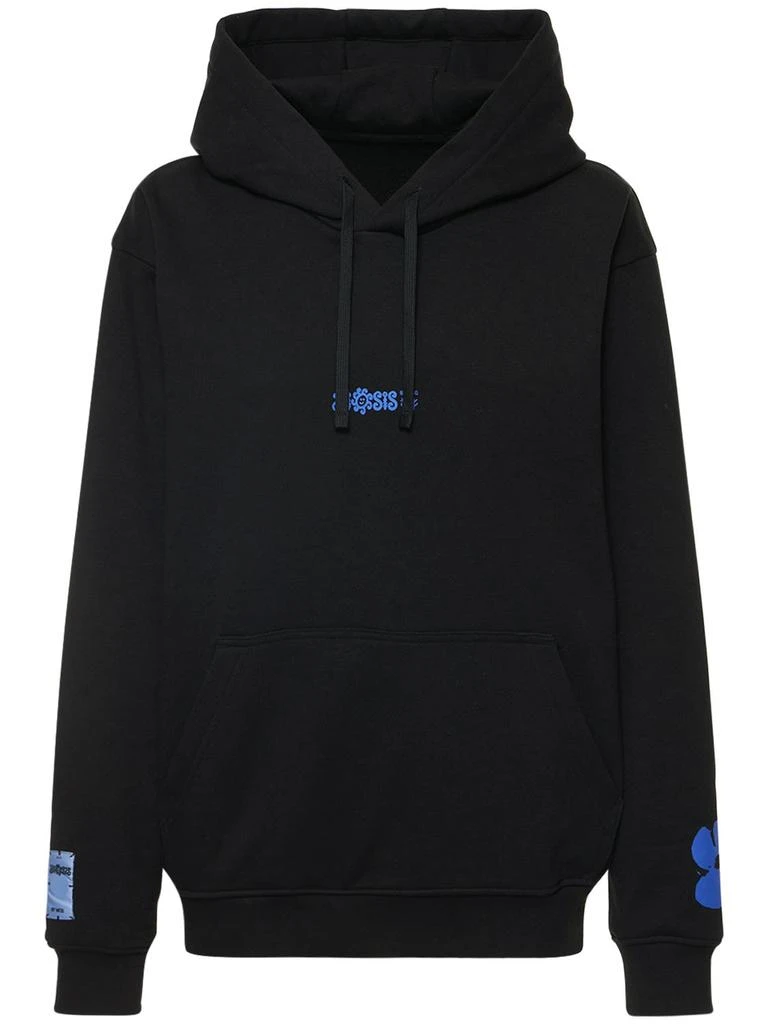 商品Alexander McQueen|Cotton Jersey Logo Hoodie,价格¥1731,第1张图片