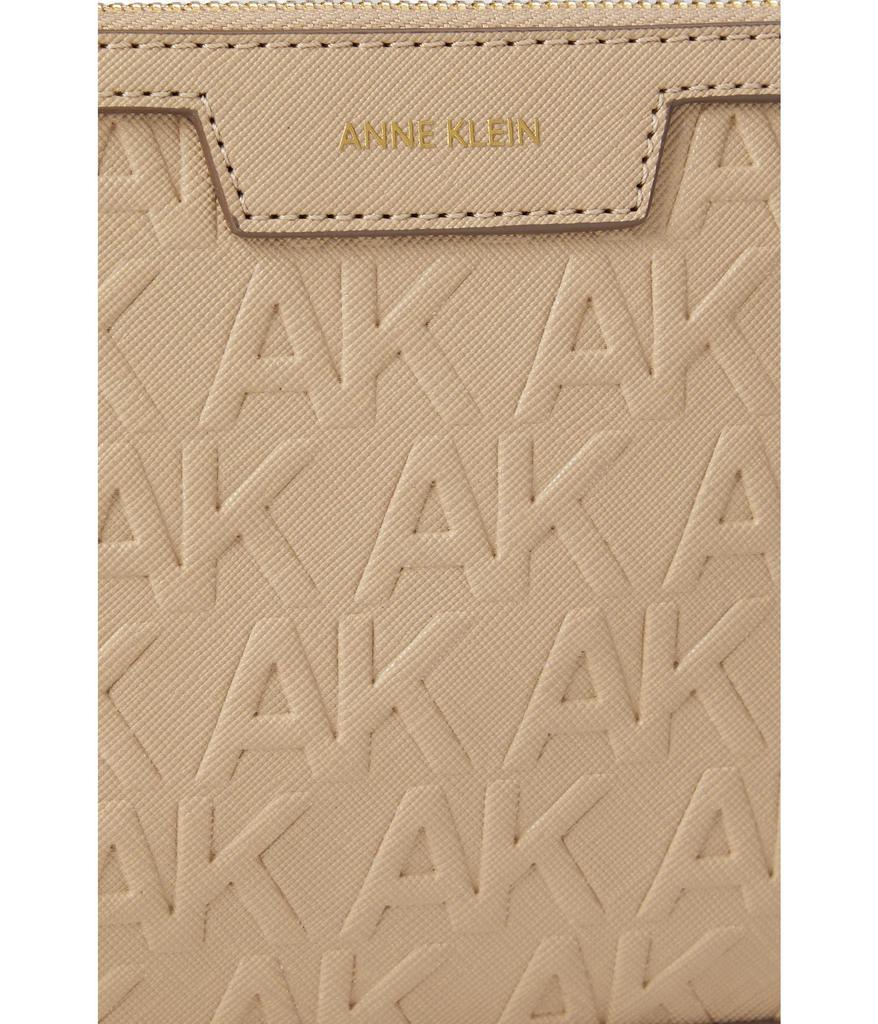 商品Anne Klein|Embossed Logo Card Case and Pouch Set,价格¥126,第6张图片详细描述