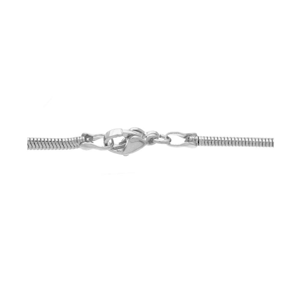 商品Essentials|Silver Plate or Gold Plate Delicate Snake 20" Chain Necklace,价格¥66,第4张图片详细描述