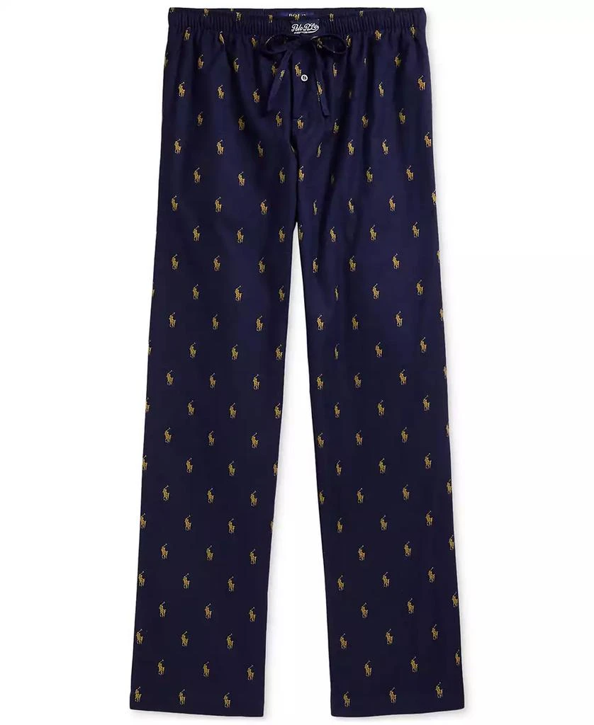 商品Ralph Lauren|Men's Flannel Pony-Print Pajama Pants,价格¥247,第4张图片详细描述