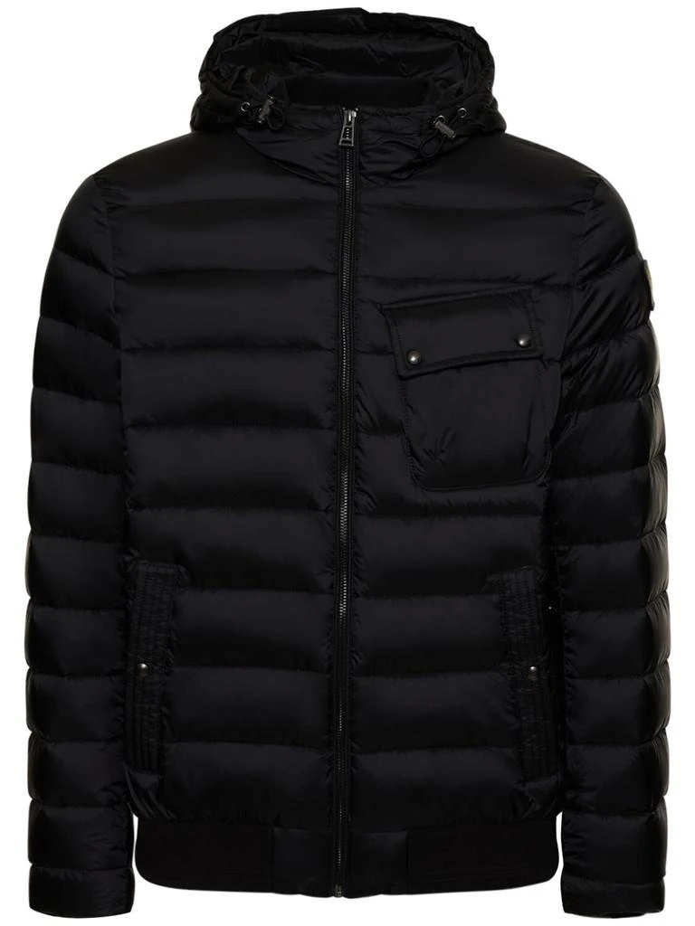 商品BELSTAFF|Streamline Nylon Hooded Down Jacket,价格¥1841,第1张图片