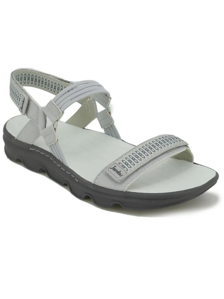 商品Jambu|Seaside Water Ready Womens Ankle Strap Slingback Wedge Sandals,价格¥334,第1张图片