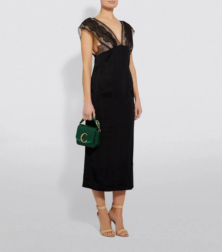 商品Victoria Beckham|Lace Fitted Midi Dress,价格¥12785,第4张图片详细描述