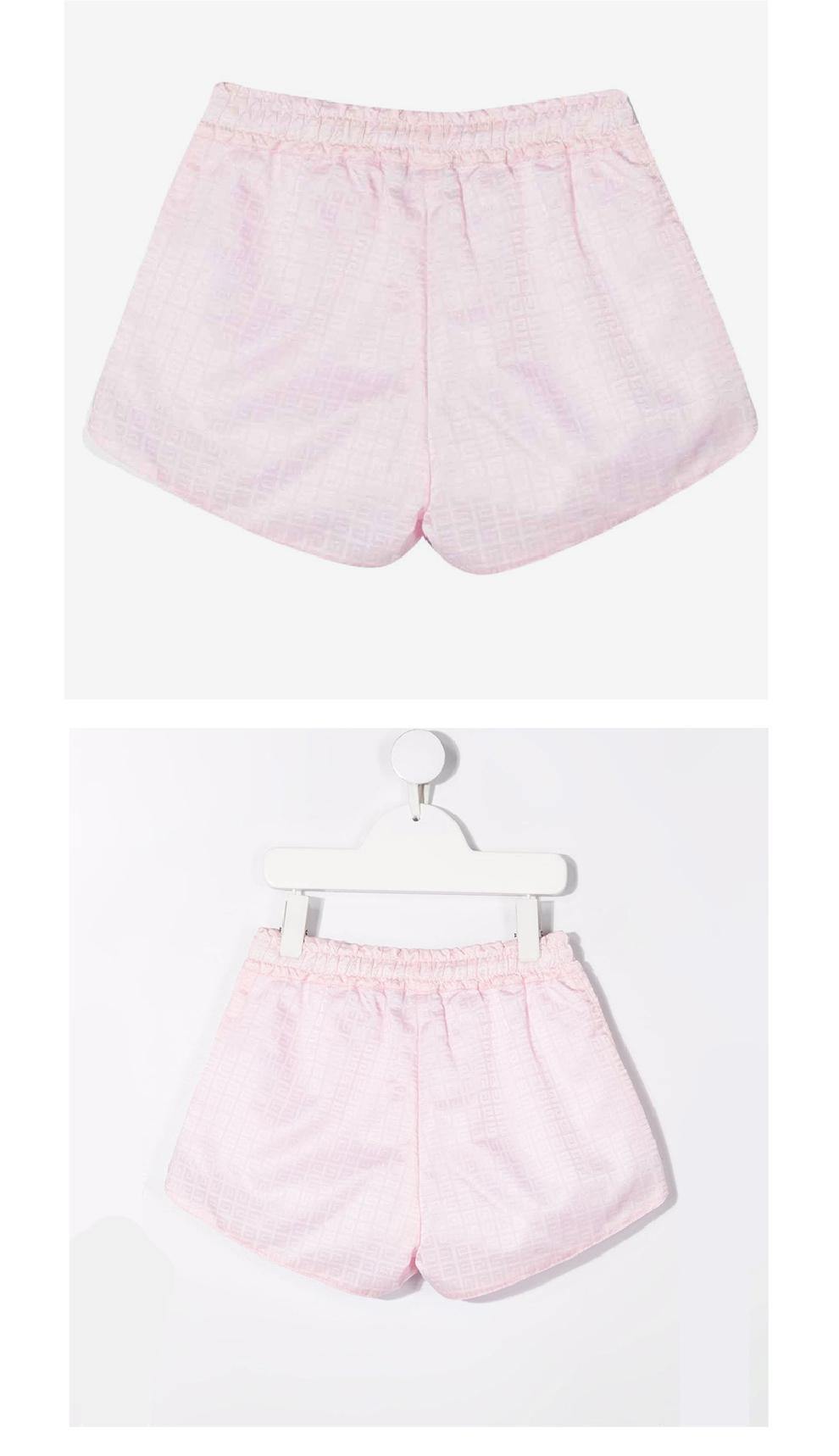 商品Givenchy|大童款 经典logo抽绳粉色短裤【香港仓极速发货】,价格¥2097,第6张图片详细描述