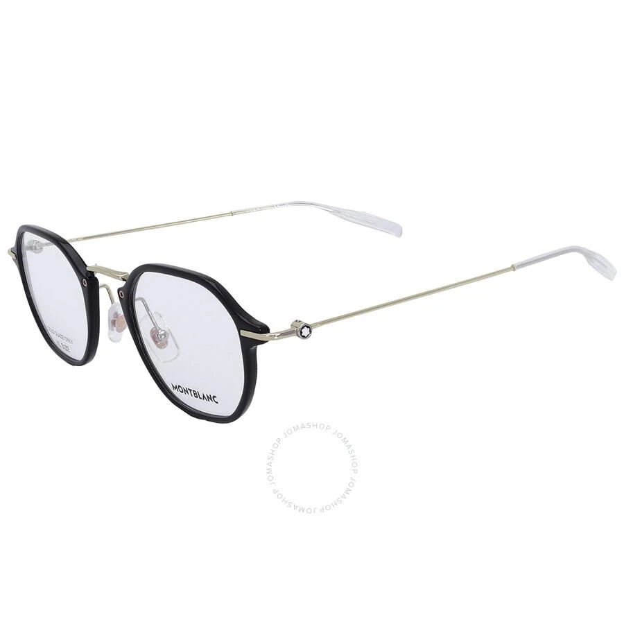 商品MontBlanc|Demo Geometric Men's Eyeglasses MB0296O 001 50,价格¥1260,第3张图片详细描述