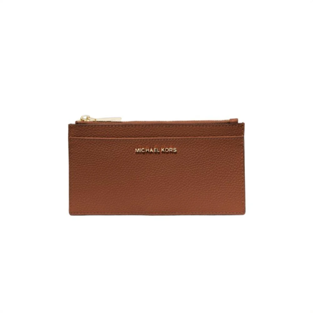 商品Michael Kors|Michael Kors - LG Slim Card Holder - Luggage,价格¥696,第1张图片