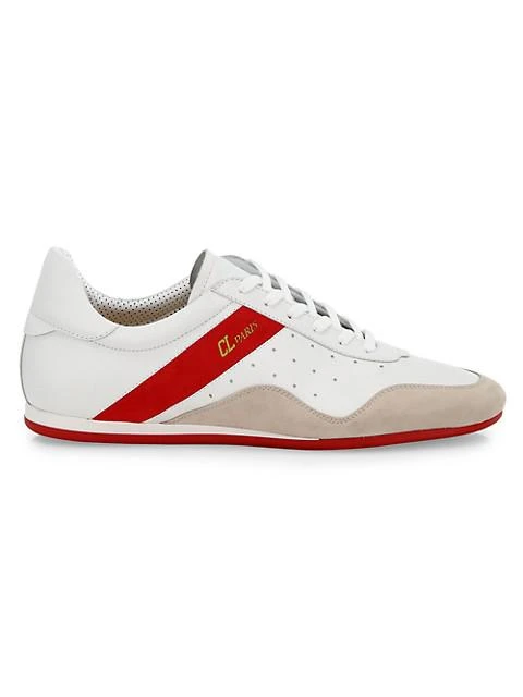 商品Christian Louboutin|Low-Top Colorblock Sneakers,价格¥5614,第1张图片