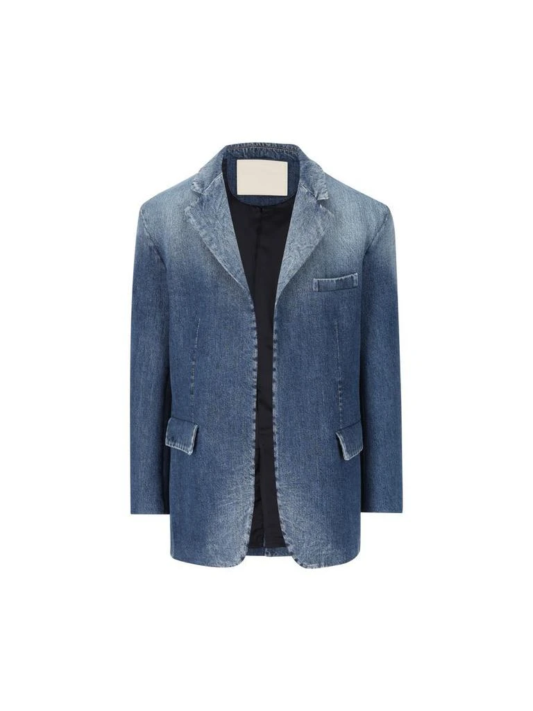 商品Valentino|Valentino Garavani Coats & Jackets in Blue Denim,价格¥11817,第1张图片