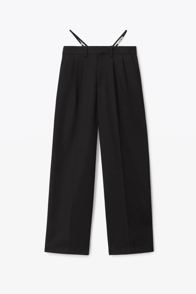 商品Alexander Wang|G-string Trouser In Wool Tailoring,价格¥3133,第3张图片详细描述