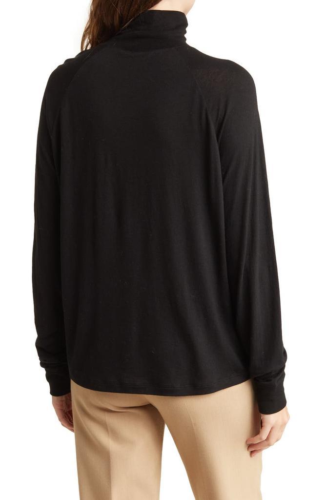 商品Vince|Turtleneck Raglan Long Sleeve Top,价格¥662,第4张图片详细描述