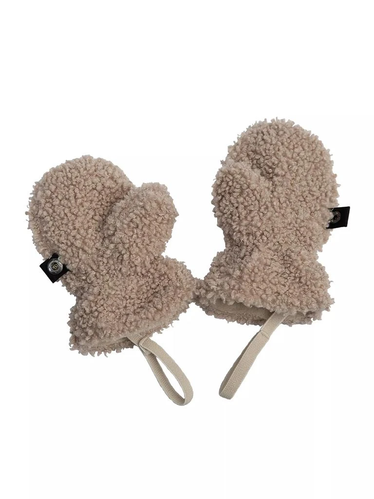 商品7AM|Baby's 2-Piece Teddy Hat & Mittens Gift Set,价格¥480,第5张图片详细描述