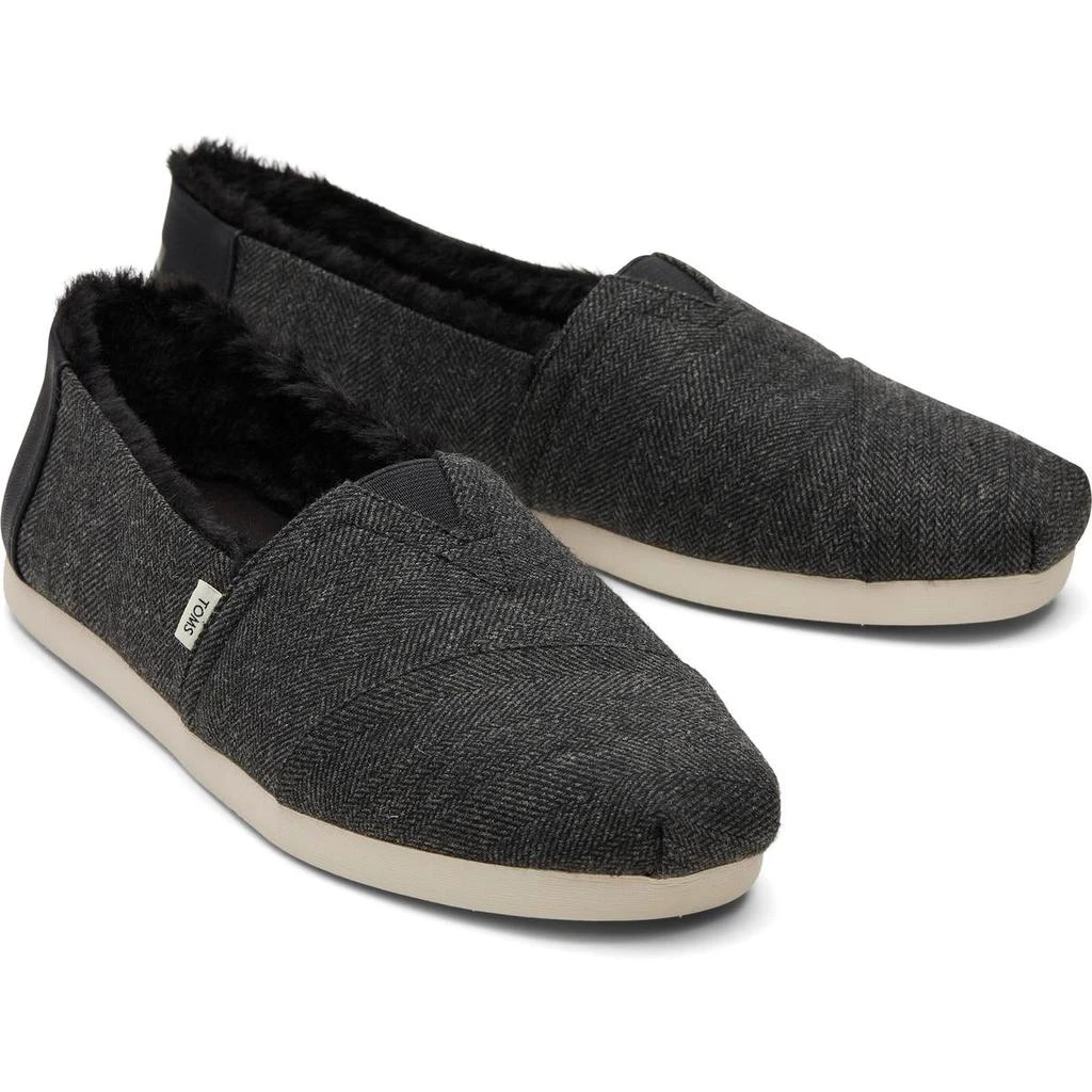 商品TOMS|Toms Mens Alpargata Slip-on Faux Fur Loafer Slippers,价格¥144,第2张图片详细描述