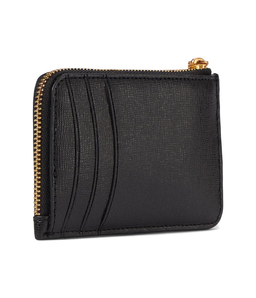 商品Kate Spade|Morgan Saffiano Leather Zip Card Holder,价格¥437,第4张图片详细描述