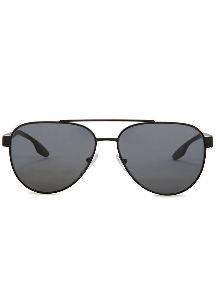 商品Prada|Black aviator-style sunglasses,价格¥2352,第2张图片详细描述