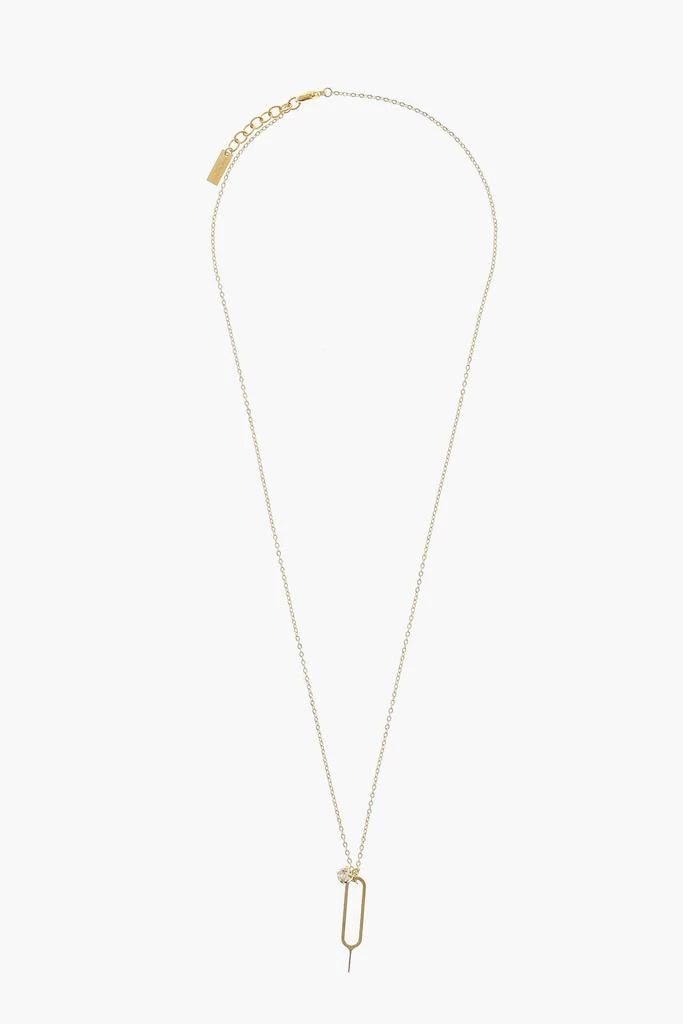 商品Yves Saint Laurent|Golden-Effect Chain Necklace,价格¥2708,第1张图片