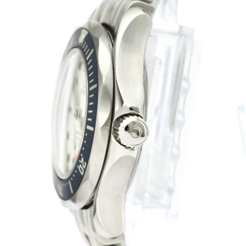 Omega Silver Stainless Steel Seamaster Professional 300M Quartz 2583.20 Women's Wristwatch 28 MM商品第5张图片规格展示