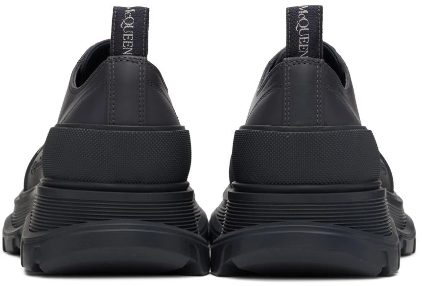 商品Alexander McQueen|Black Tread Slick Sneakers,价格¥2993,第2张图片详细描述