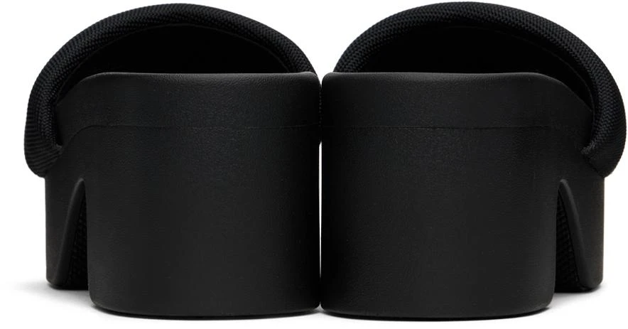 商品Alexander Wang|Black AW Platform Heeled Sandals,价格¥871,第2张图片详细描述