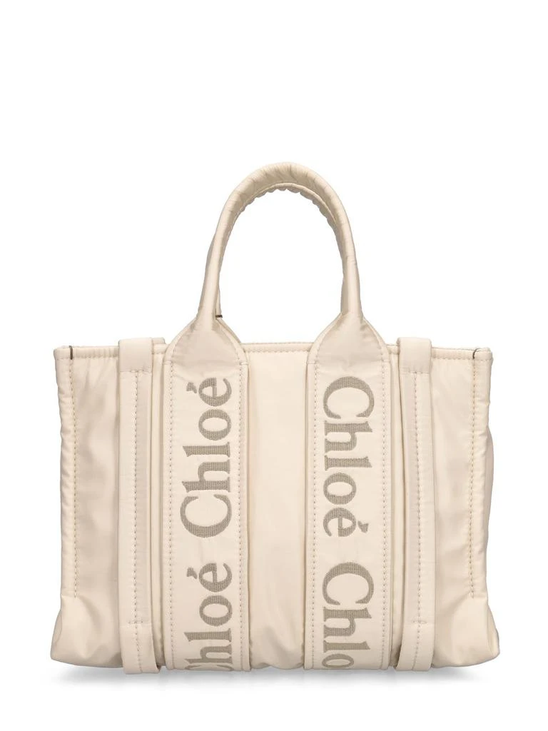 商品Chloé|Mini Woody Nylon Top Handle Bag,价格¥4832,第1张图片