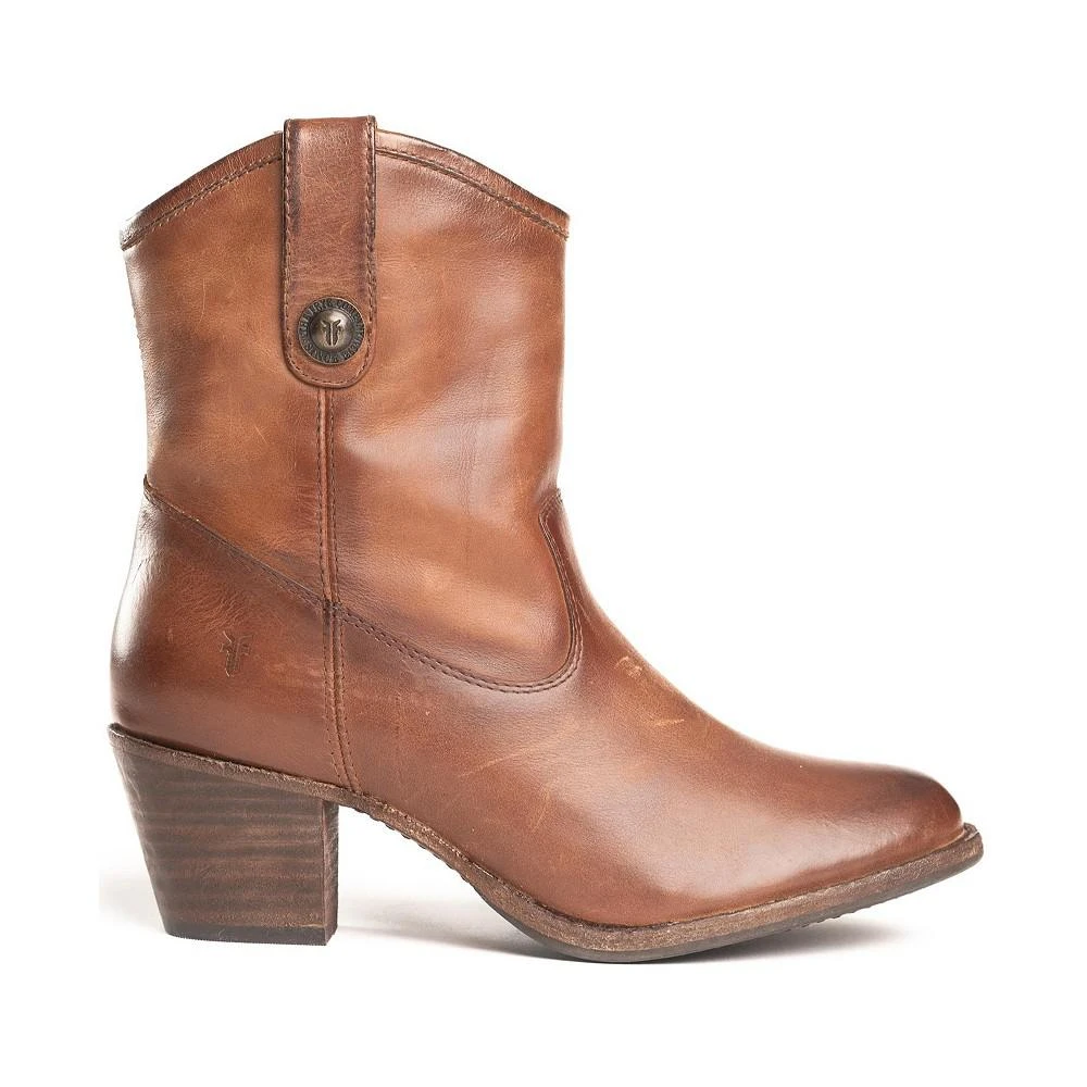 商品Frye|Women's Jackie Button Block Heel Booties,价格¥2621,第2张图片详细描述