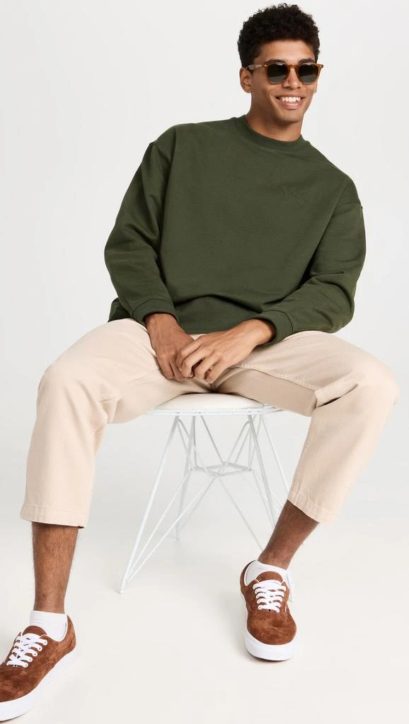 商品Y-3|Y-3 Classic Chest Logo Sweatshirt,价格¥706,第5张图片详细描述