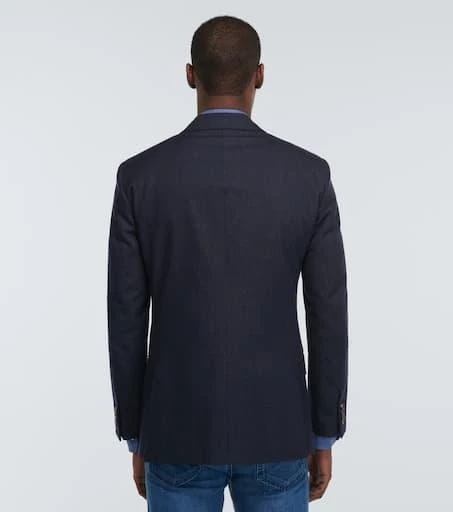 商品Loro Piana|Milano羊毛混纺西装式外套,价格¥37022,第4张图片详细描述