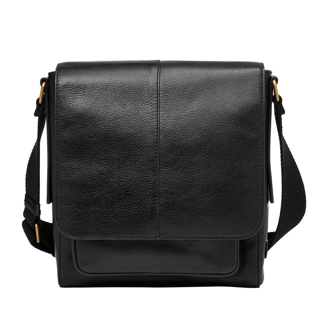 商品Fossil|Men's Kayden Leather Courier,价格¥595,第1张图片