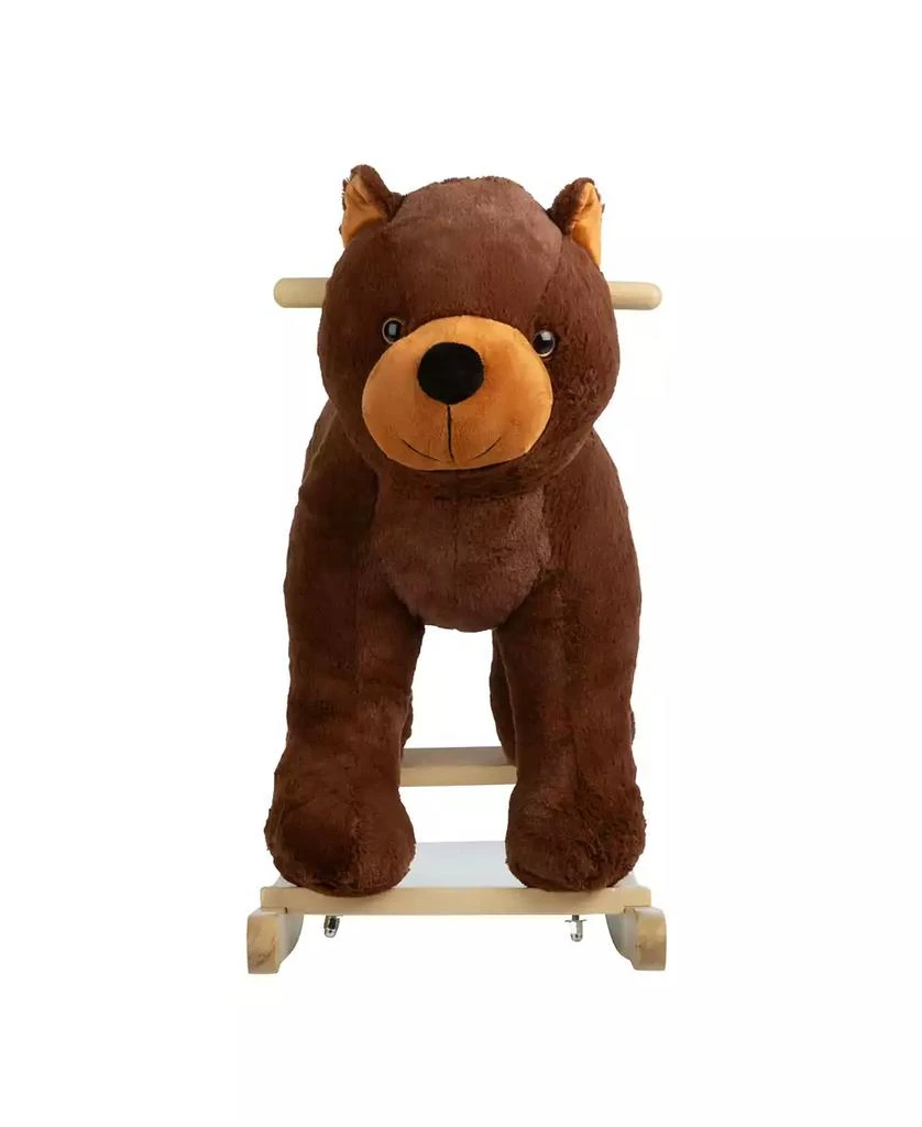 商品Trademark Global|Happy Trails Plush Bear Rocking Horse,价格¥604,第3张图片详细描述