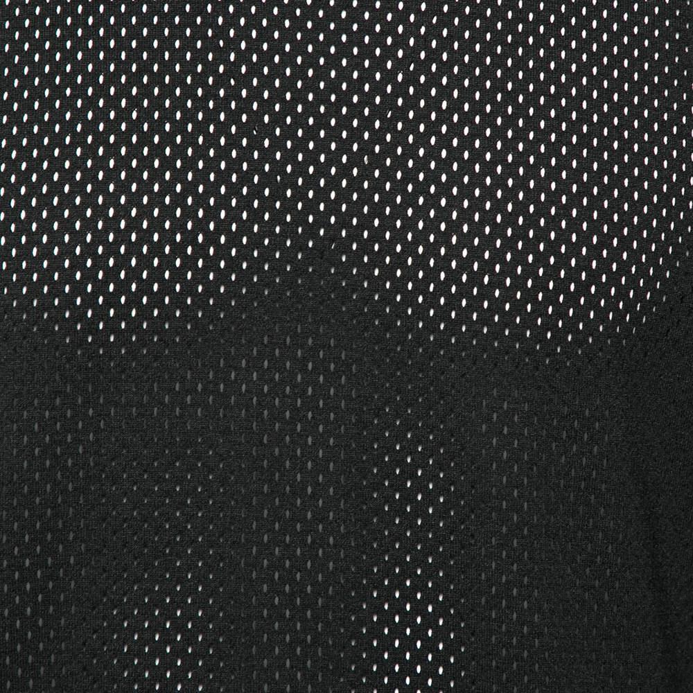 商品[二手商品] Fear of god|Fear of God Black Perforated Knit Sleeveless T-Shirt S,价格¥1857,第6张图片详细描述