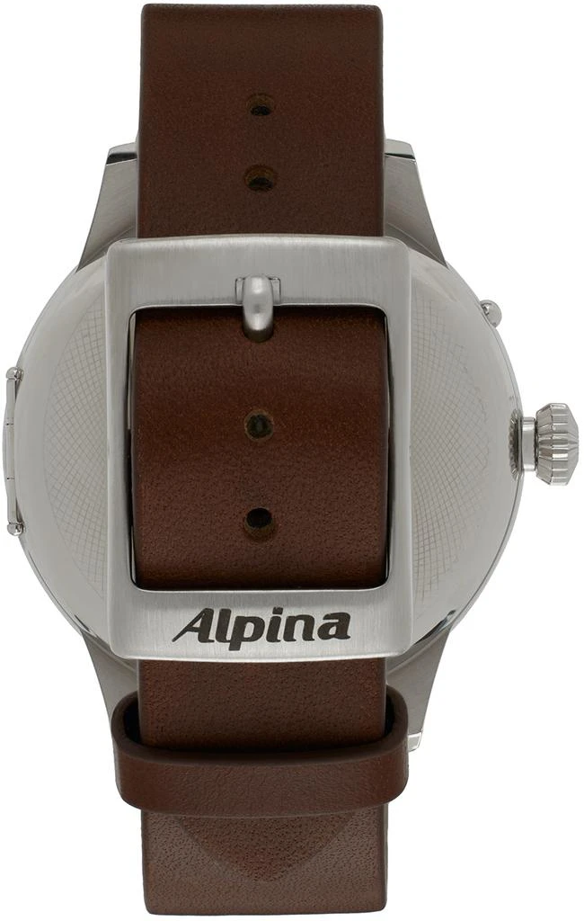 商品Alpina|Brown Startimer Pilot Heritage Automatic Watch,价格¥11566,第3张图片详细描述